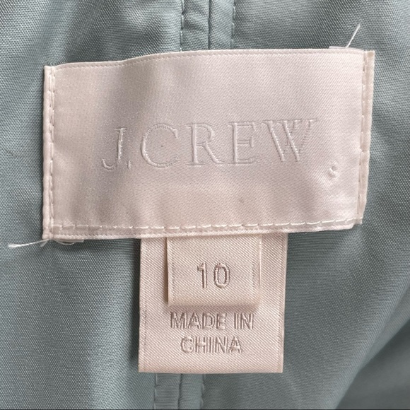 J Crew Alisa Dress in Dusty Shale Size 10 - Picture 12 of 16